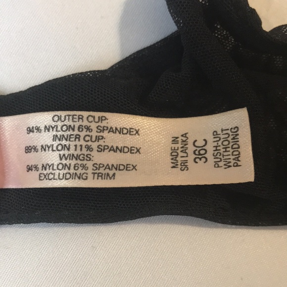 Victoria’s Secret Very Sexy black lace and soft toile underwire bra - Picture 6 of 9